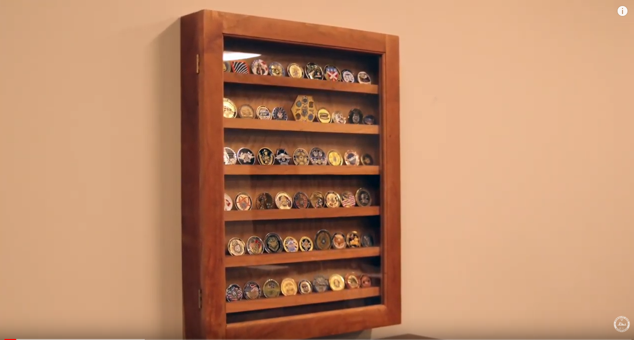 Penalty Box Woodshop | DIY Wall Mount Display Cabinet